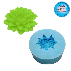 Khuôn Silicon - Hoa Thược Dược - 5.9cm - 3T - Nhụy