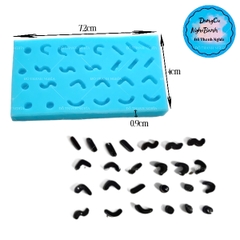 Khuôn Silicon - Dấu Chữ