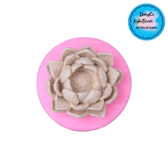 Khuôn Silicon - Hoa Sen Thái Nở - Sen 6cm