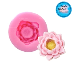 Khuôn Silicon - Hoa Sen Thái Nở - Sen 6cm