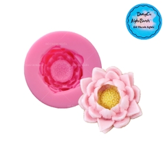 Khuôn Silicon - Hoa Sen Thái Nở - 9cm