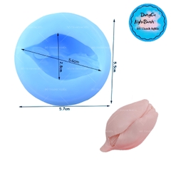 Khuôn Silicon - Hoa RƠI Nụ Nằm Tròn 5.4cm