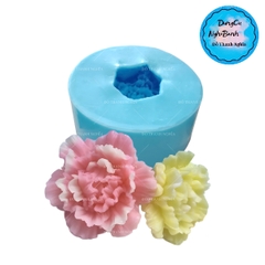 Khuôn Silicon - Hoa Mẫu Đơn - 5.8cm - V69