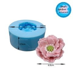 Khuôn Silicon - Hoa Poppy 6.5 Cm