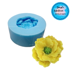 Khuôn Silicon - Hoa Poppy 6.5 Cm