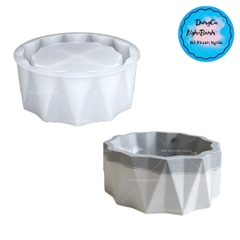 Khuôn Silicon - Bình Hoa - Chậu Hoa Sọc Đứng
