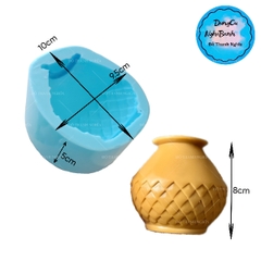 Khuôn Silicon - Bình Hoa - Thái - Hoa Văn