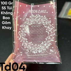 100Gr Túi Dán - Bánh Trung Thu MD11 - Mẫu TD04 (55 Túi)