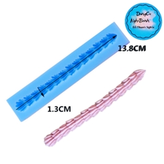 Khuôn Silicon - Viền Chuỗi Dây - Viền Vẩy Sò 14cm