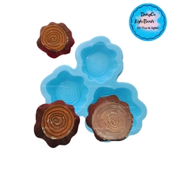 Khuôn Silicon - Gốc Cây Set 3