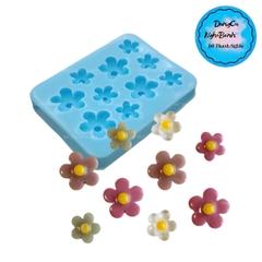 Khuôn Silicon - Hoa Mai Đào Nằm - 10c - 1.3 -> 1.8cm- CN