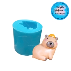 Khuôn Silicon - Động Vật - Capybara 1 Mảnh Quay Đầu 6Cm