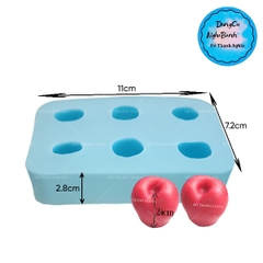 Khuôn Silicon - Trái Cây Berry - Cherry - 6c