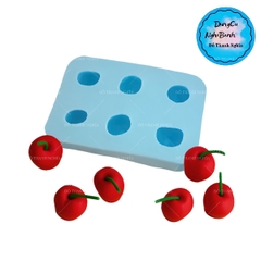 Khuôn Silicon - Trái Cây Berry - Cherry - 6c