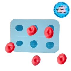 Khuôn Silicon - Trái Cây Berry - Cherry - 6c