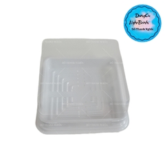 Hộp Nhựa - Vuông JHL12 - 12x12cm Cao 5cm - Đế Trắng