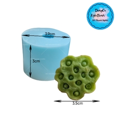 Khuôn Silicon - Hoa Sen Đài Sen 3.5cm