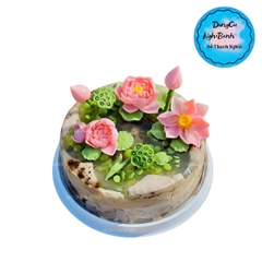 Khuôn Silicon - Combo Set 6 Hoa Sen Nở