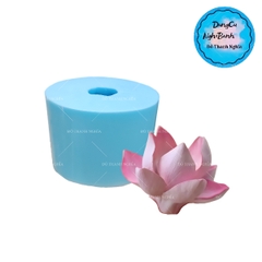 Khuôn Silicon - Hoa Sen Nở - Hoa Sen Nhuỵ 7.5cm