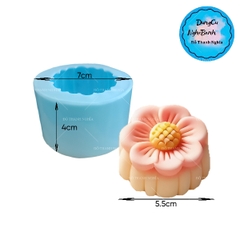 Khuôn Silicon - Hoa Mai Đào Nằm - Yb-177