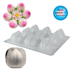 Vĩ Nhựa PP - Trái Đào - YT093 - 9c - Đào 5.5x4.1cm