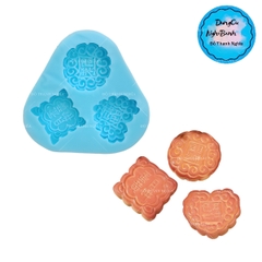 Khuôn Silicon - Bánh Kẹo Set 5c Bánh