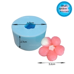 Khuôn Silicon - Hoa Mai Đào v31 - hoa trung V31-3.2cm