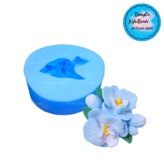 Khuôn Silicon - Hoa Lan Nằm - Chùm Hoa Lan Kèm Nụ