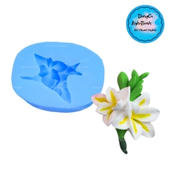 Khuôn Silicon - Hoa Lan Nằm - Chùm Hoa Cành Lan Kèm Nụ 6c