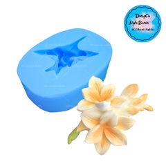 Khuôn Silicon - Hoa Lan Nằm - Chùm Hoa Cành Lan Kèm Nụ 6c