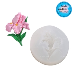 Khuôn Silicon - Chùm Hoa Lan - Kèm Lá