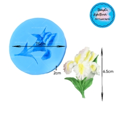 Khuôn Silicon - Chùm Hoa Lan - Kèm Lá