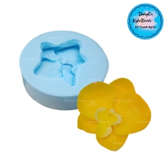 Khuôn Silicon - Hoa Lan Nằm - 8cm - Hồ Điệp