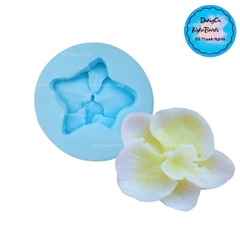Khuôn Silicon - Hoa Lan Nằm - 8cm - Hồ Điệp