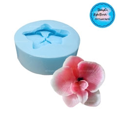 Khuôn Silicon - Hoa Lan Nằm - 8cm - Hồ Điệp