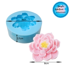 Khuôn Silicon - Hoa Sen Thái Nở - Hoa Sen mã A 8cm