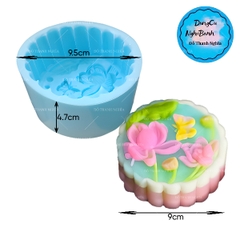 Khuôn Silicon - TT - 9cm - Mẫu 5 -