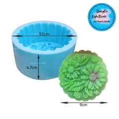 Khuôn Silicon - TT - 9cm - Mẫu 18 -