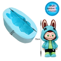 Khuôn Silicon - Labubu Nhỏ - Áo Choàng