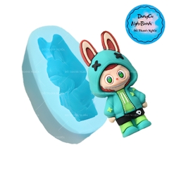 Khuôn Silicon - Labubu Nhỏ - Áo Choàng