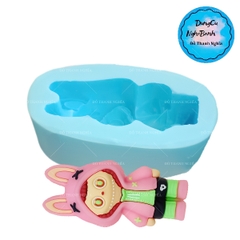 Khuôn Silicon - Labubu Nhỏ - Áo Choàng