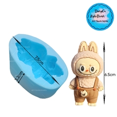 Khuôn Silicon - Labubu Nhỏ - Mặc Yếm Túi Gấu