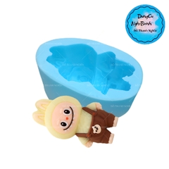 Khuôn Silicon - Labubu Nhỏ - Mặc Yếm Túi Gấu