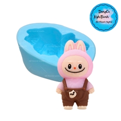 Khuôn Silicon - Labubu Nhỏ - Mặc Yếm Túi Gấu