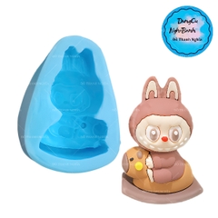 Khuôn Silicon - Labubu Nhỏ - Cưỡi Capybara