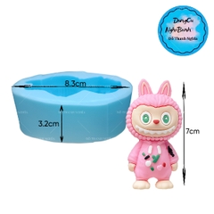 Khuôn Silicon - Labubu Nhỏ - Áo Bánh Kẹo