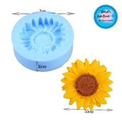 Khuôn Silicon - Hoa Hướng Dương - Mặt 5.5cm