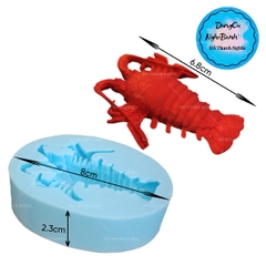 Khuôn Silicon - Biển - Tôm - 6.8cm