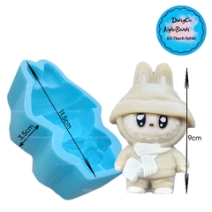 Khuôn Silicon - Labubu Đeo Giỏ 9cm