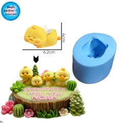 Khuôn Silicon - Động Vật - Vịt Cánh Nằm